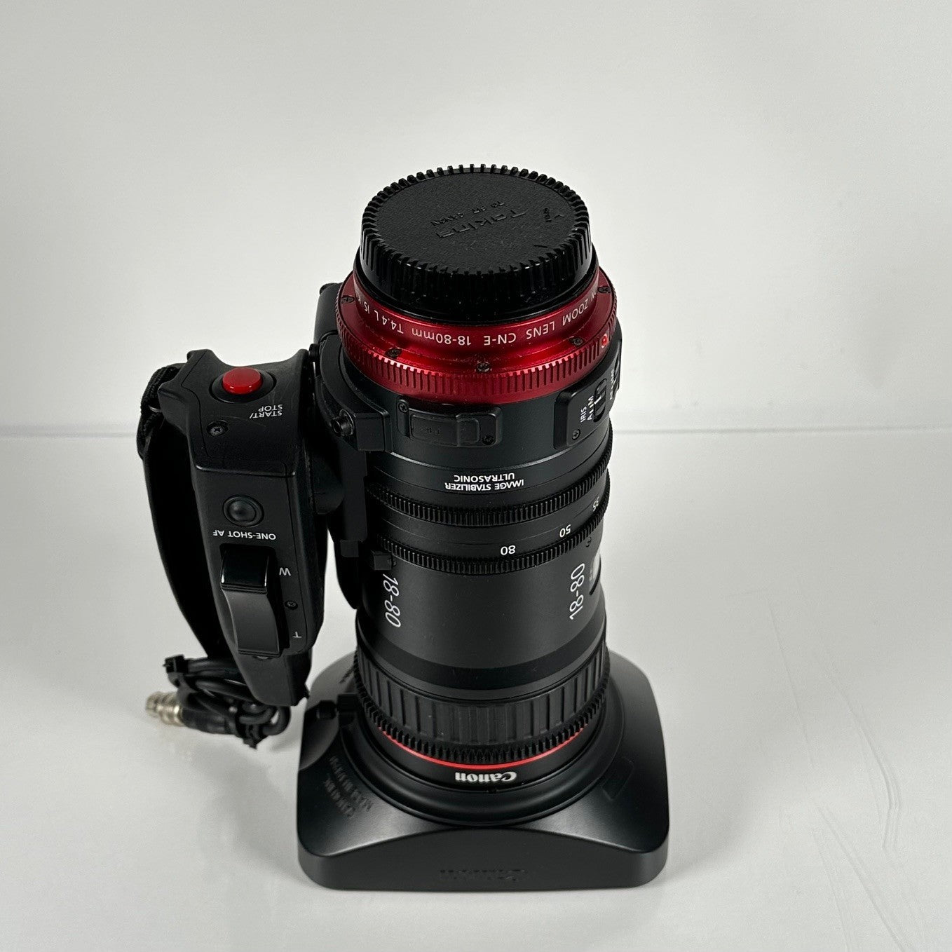 Canon CN-E 18-80mm T4.4 COMPACT-SERVO Cinema Zoom Lens (EF Mount)