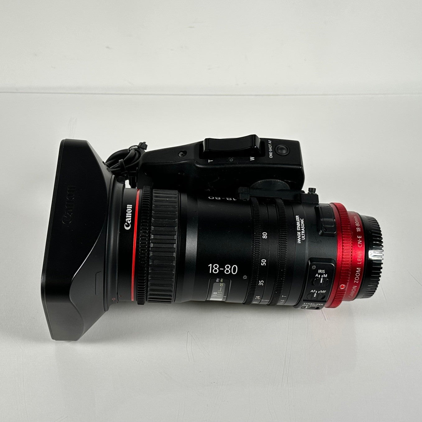 Canon CN-E 18-80mm T4.4 COMPACT-SERVO Cinema Zoom Lens (EF Mount)