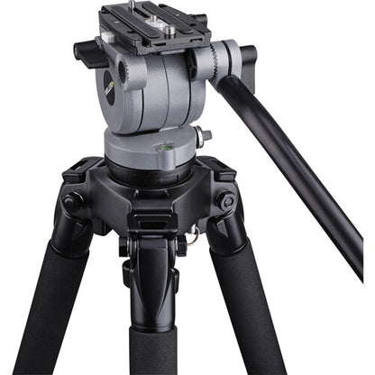 Miller DS-10 DV Fluid Head and Solo Aluminium Tripod