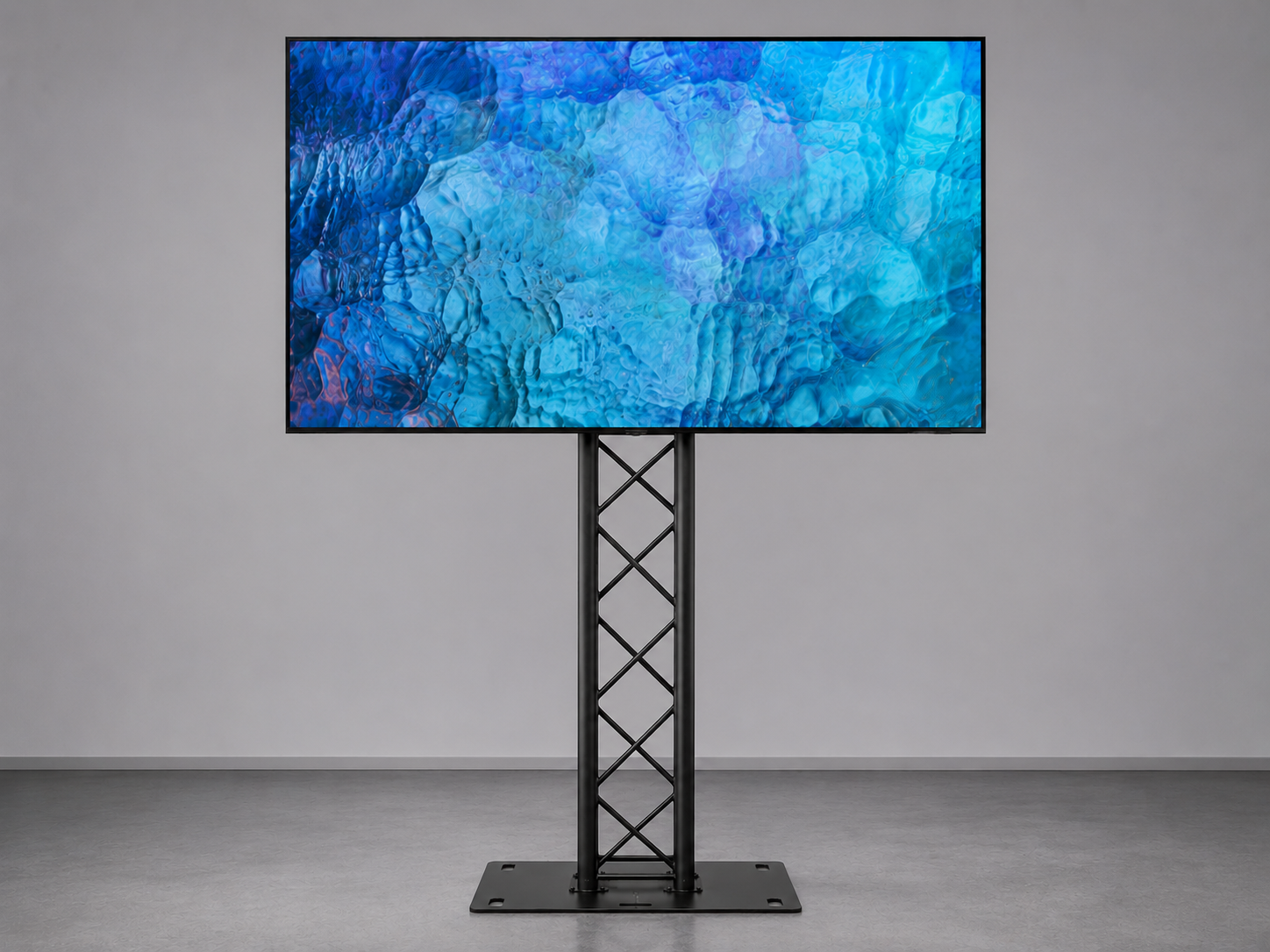 75” 4K Event Display with Truss Stand