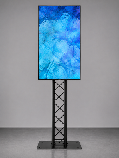 75” 4K Event Display with Truss Stand