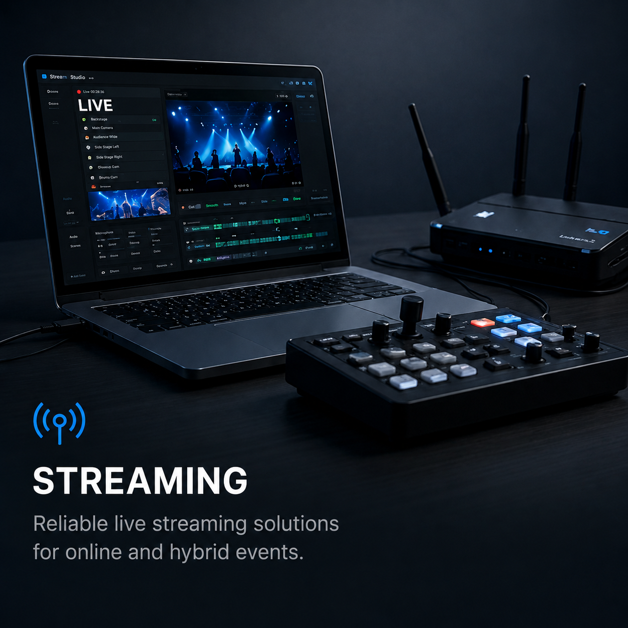 Event live streaming