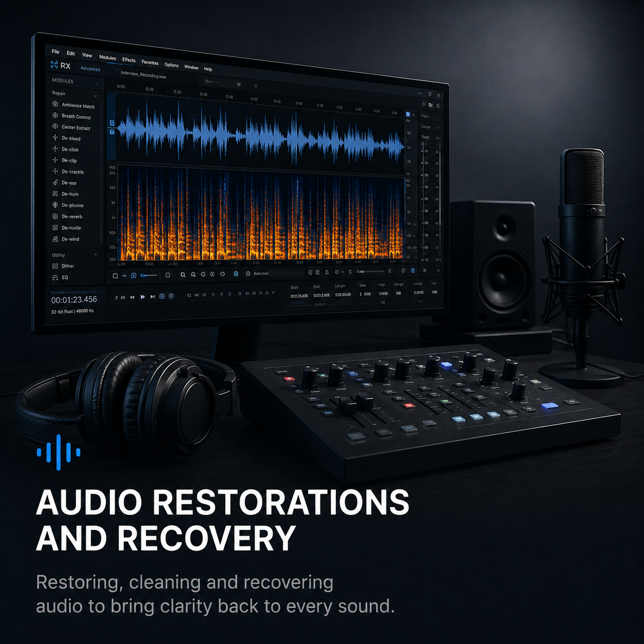 Audio restorations and recovery
