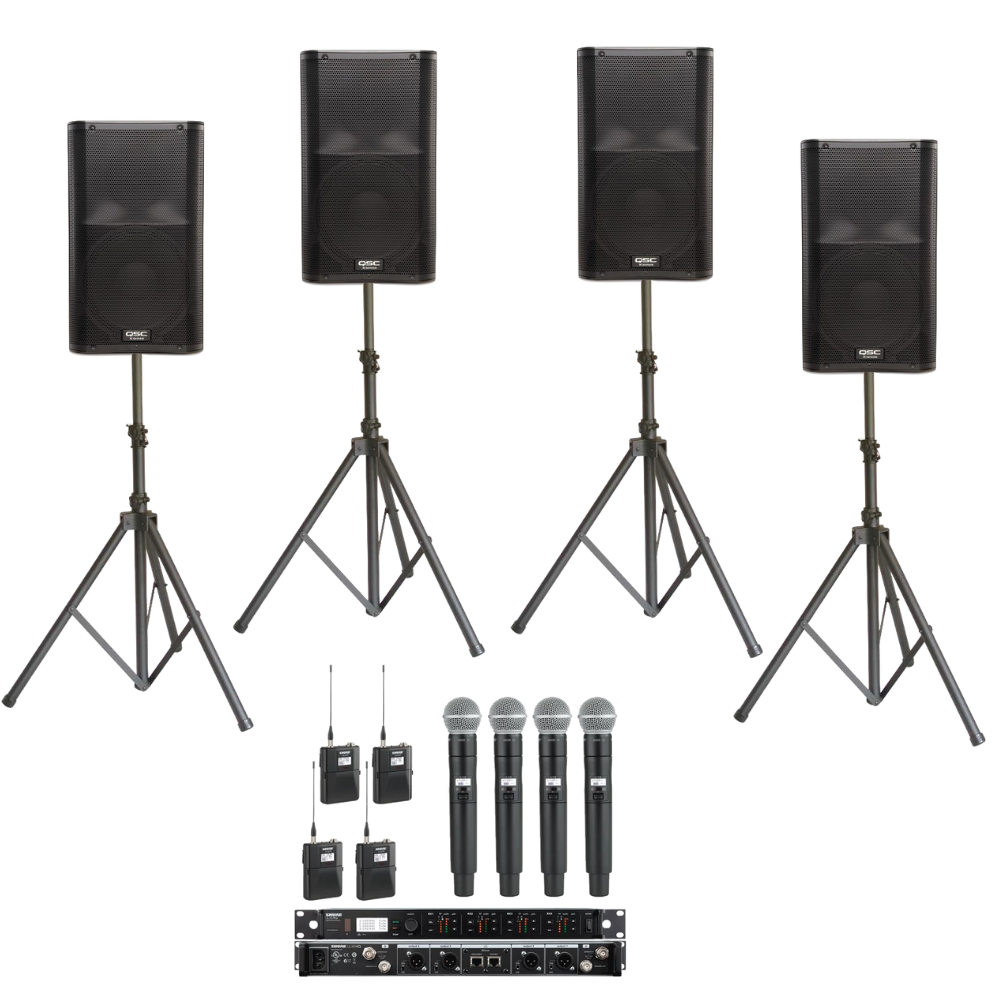 Advanced Speak system & Wireless mic kit