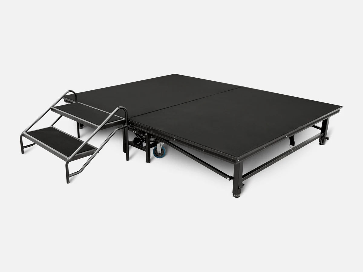 Foldable stage platform