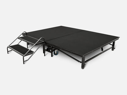 Foldable stage platform