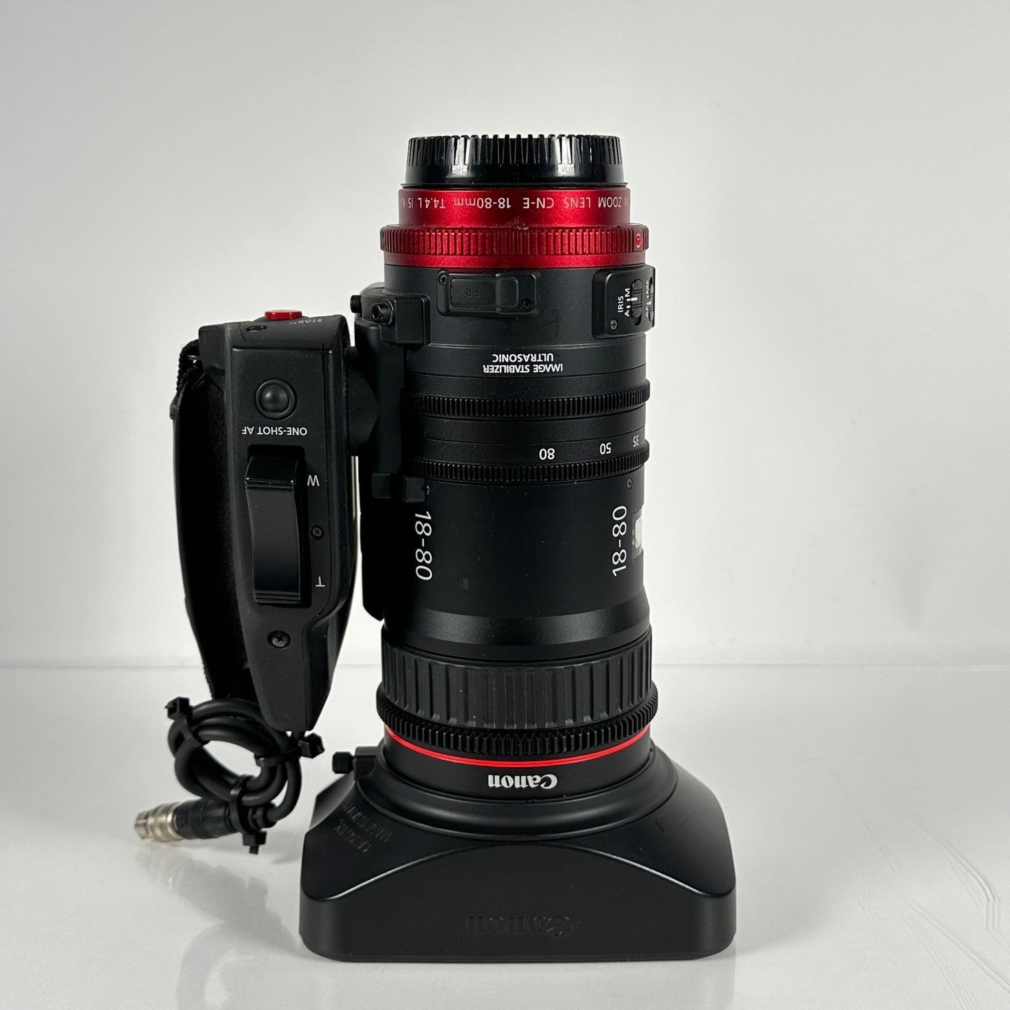 Canon CN-E 18-80mm T4.4 COMPACT-SERVO Cinema Zoom Lens (EF Mount)